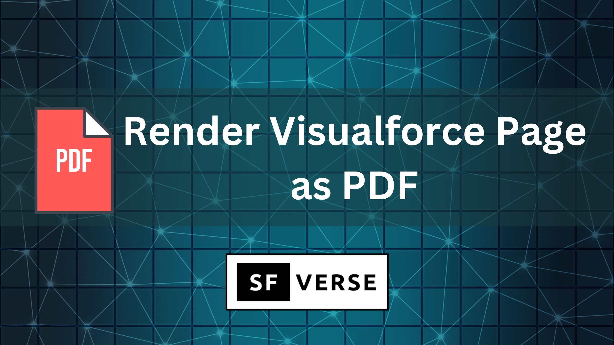 How to render Visualforce Page as PDF?